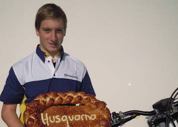 Lukas Höllbacher startet 2014 auf Husqvarna