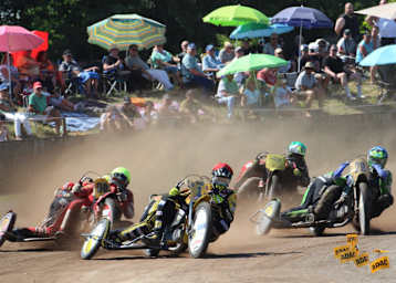 Venus/Eibl (vorne) dominieren die Gespannklasse