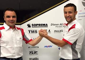 JiR-Teamchef Luca Montiron und Randy Krummenacher einigten sich auf Kalex-Material