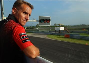 Mit Blick auf die Strecke «Tazio Nuvolari»: Roberto Locatelli