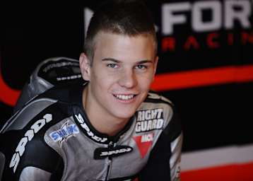 Peter Sebestyen erlebt mit 19 Jahren seine Superbike-Premiere