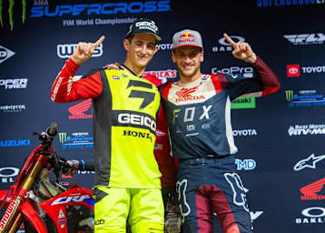 Ken Roczen und Chase Sexton bescherten Honda in Atlanta einen Doppelsieg