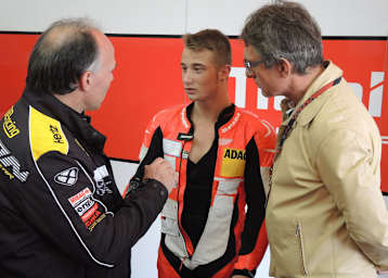 Eskil Suter, Luca Amato und Harald Eckl