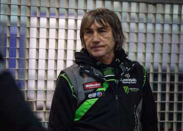 Leon Haslams Vater Ron