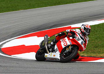 Aaron Yates sah weit und breit keine Gegner – so weit war er hinten