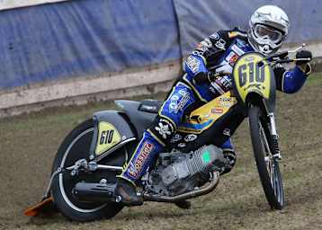 Joonas Kylmäkorpi in seinem letzten Grand Prix 2015 in Eenrum