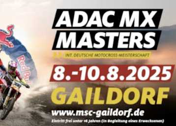 In Gaildorf findet der 6. Lauf der ADAC MX Masters statt