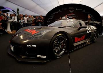 Die wunderschöne Callaway Corvette C7 GT3-R in Whelen-Beklebung