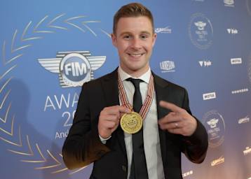 Bereits die dritte Medaille als Sueprbike-Weltmeister erhielt Jonathan Rea
