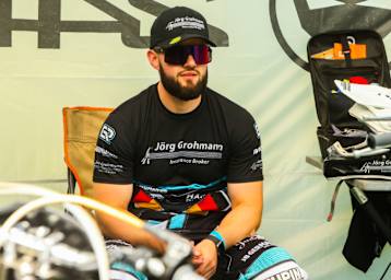 Erik Riss zeigte in Redcar eine starke Leistung