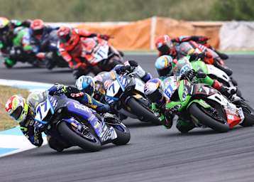 Domi Aegerter (77) fuhr ein wohl dosiertes Rennen