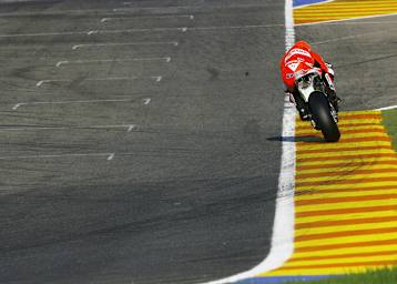 Stefan Bradl beim Test auf der LCR-Honda