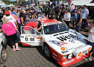 Treffpunkt der Fans - die Rallye-Meile in Daun