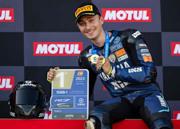 Stolzer Sieger: Valentin Folger