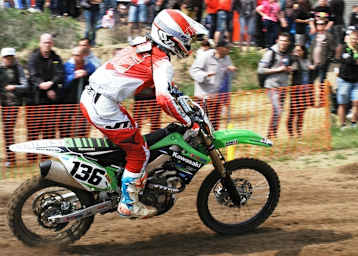 Kjer-Olsen beim ADAC MX Masters in Drehna