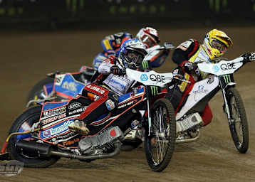 Rohan Tungate (vorne) trumpfte nach dem Melbourne-GP erneut auf