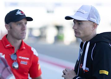 2026 das Honda-Duo in der BSB: Tommy Bridewell (li.) und Ryan Vickers