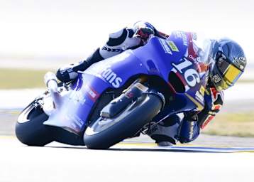 American-Racing-Pilot Joe Roberts war beim Moto2-Test in Le Mans der Schnellste