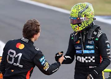 Oscar Piastri und Lando Norris