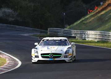 Pole Position für den HTP Motorsport Mercedes-Benz SLS AMG GT3