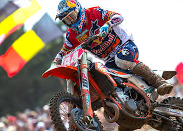 Sandkönig Jeffrey Herlings gewann den ersten Lauf von Lommel (Belgien) überlegen