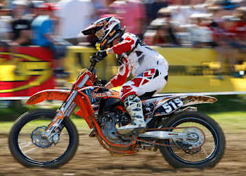 In Aichwald schnell unterwegs: Dennis Baudrexl