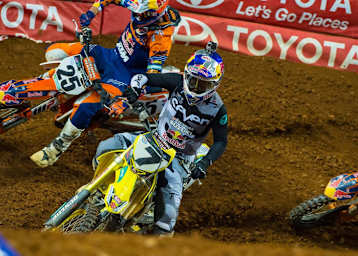 James Stewart (#7) und Marvin Musquin (#25) wollen nach Verletzungspausen in St. Louis wieder starten