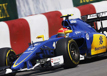Felipe Nasr im Sauber