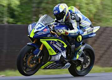 Thomas Walther steht auf Startplatz 1 der IRRC Supersport