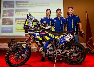 Nur drei von vier geplanten Piloten waren bei der Teampräsentation für die Dakar 2019 anwesend