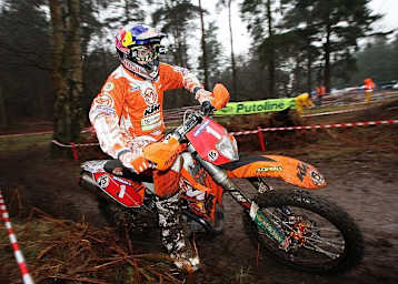 David Knight auf seiner Siegesfahrt