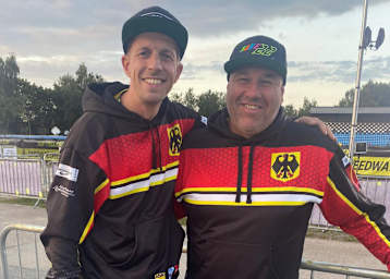 Die deutschen Nationalcoachs Matze Bartz (li.) und Sascha Dörner