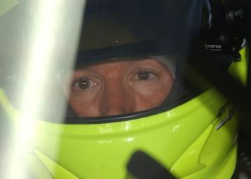 Markanter Helm bei Manuel Reuter