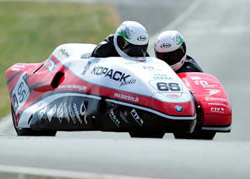 Mike Roscher/Uwe Neubert: Sieg mit dem LCR-BMW-Gespann