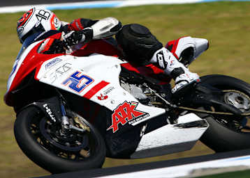 Alex Baldolini erreichte den siebten Platz in Phillip Island