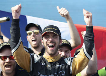 Jean-Eric Vergne schaffte es bereits im ersten Lauf – und am französischen Nationalfeiertag – die Formel-E-Titelkrone zu erobern