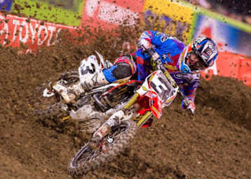 Eli Tomac hatte kein Glück in Anaheim