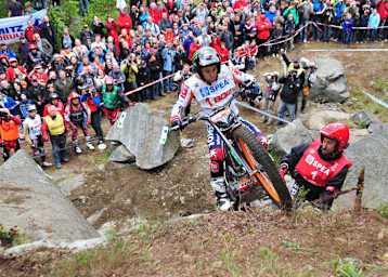 Toni Bou hatte in Gefrees keine Konkurrenz 