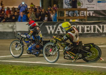 Tobias Kroner (vorne) war der Gewinner des Abends