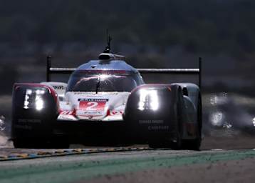 Sieger der 24 Stunden von Le Mans 2017: Der Porsche 919 Hybrid von Timo Bernhard, Earl Bamber und Brendon Hartley
