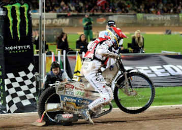 Peter Kildemand gewann im Finale vom Start weg