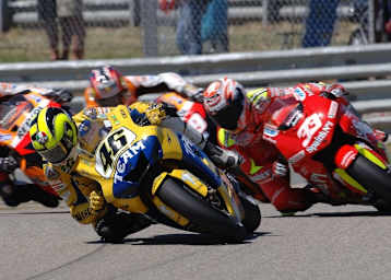 2006: Rossi gegen Melandri, Hayden und Pedrosa