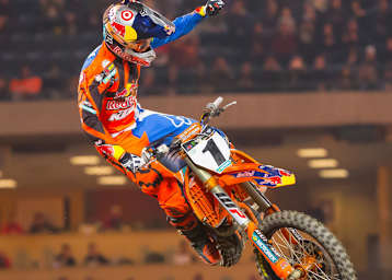 Ryan Dungey übernimmt in Anaheim die Führung in der Supercross-WM