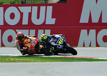 Assen: Marc Márquez zog in diesem Kampf den Kürzeren