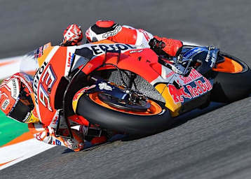Marc Márquez beim Valencia-GP 2019