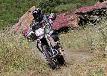 Paulo Goncalves auf schneller Inselfahrt