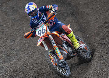 Lucas Coenen gewann den ersten Lauf in Loket