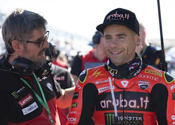 Giulio Nava und Alvaro Bautista