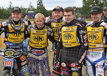 Das siegreiche Team aus Brokstedt