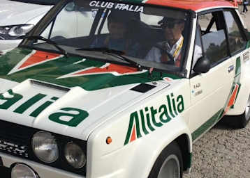 Markku Alen im Fiat 131 Abarth